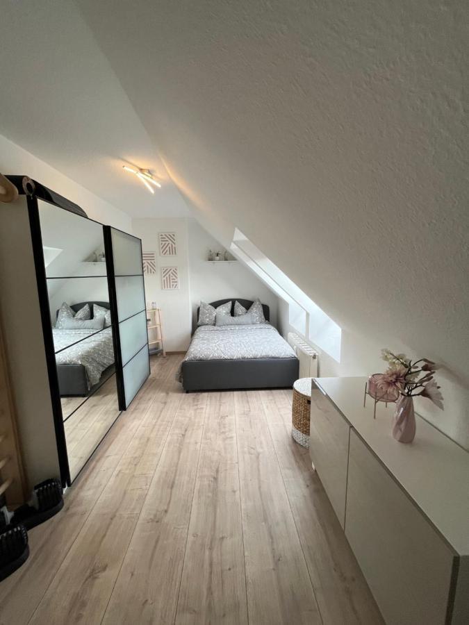 105 Qm Neues Klimatisiertes Appartment Fuer Familien Privater Parkplatz Chemnitz Kültér fotó